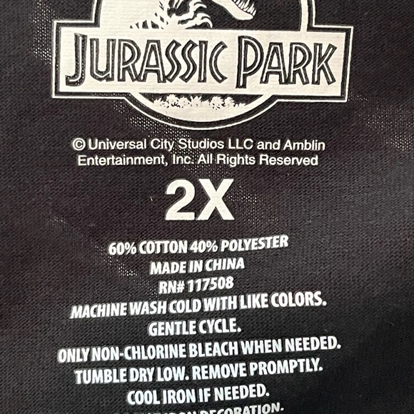 Women Jurassic Park T-shirt by Universal City Studios - Picture 5 of 6